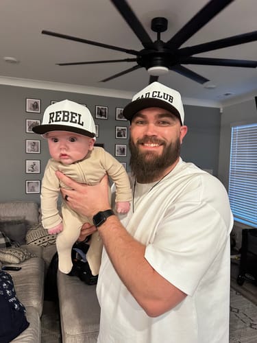 Customer photo review of Dad Club x Hydro Snapback
