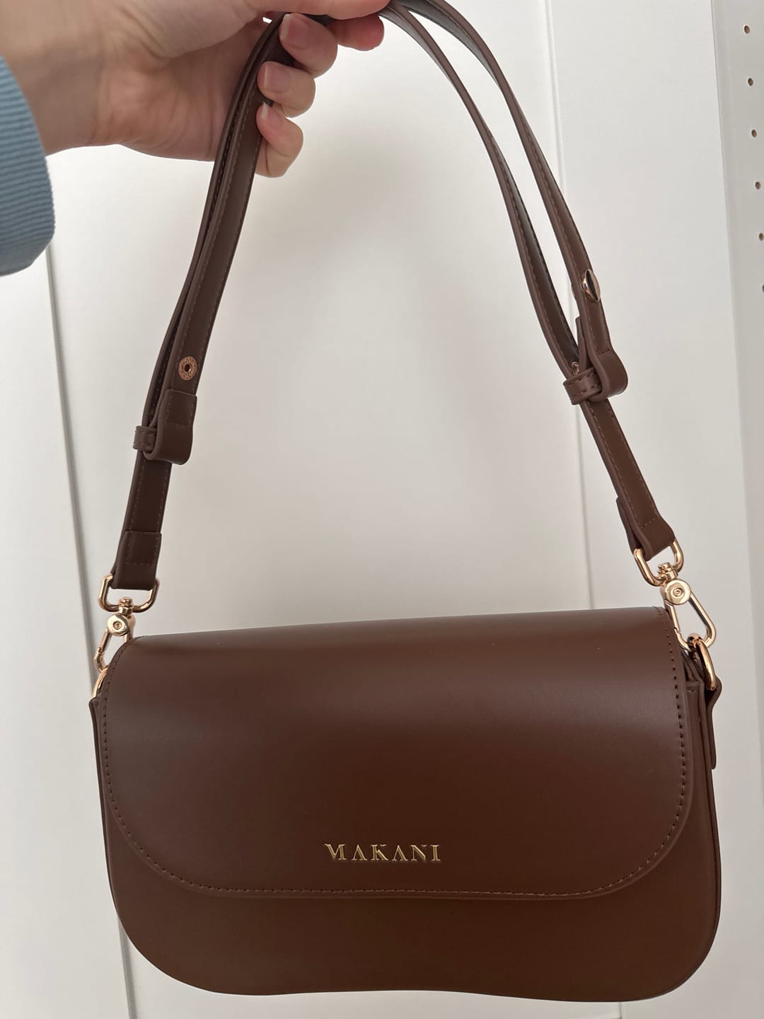 Customer photo review of CHLOIE - DARK BROWN