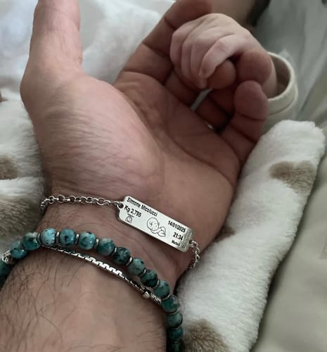 Customer photo review of Bracciale Nascita