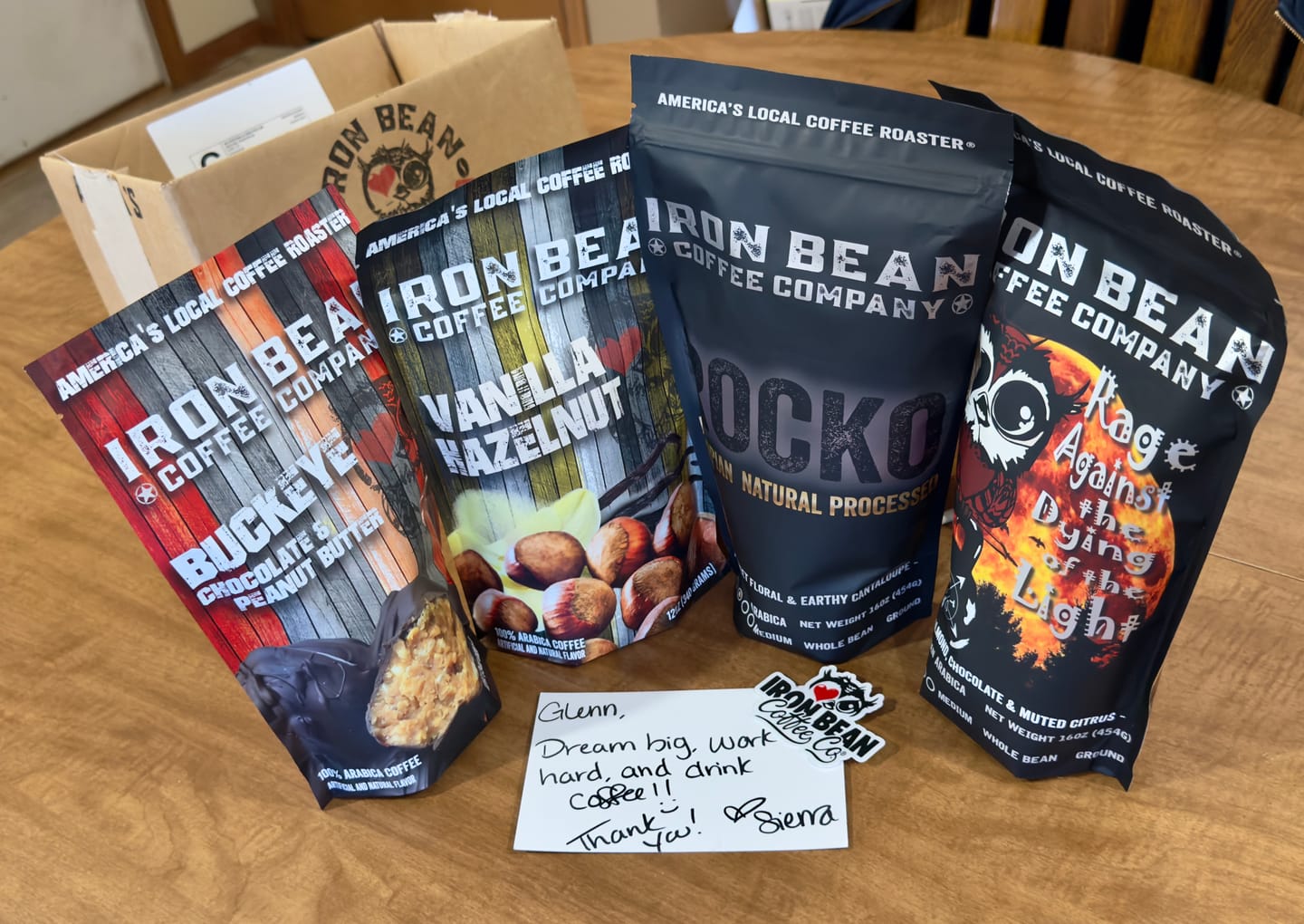 Customer photo review of ROCKO - Ethiopian Natural Process - Medium Roast