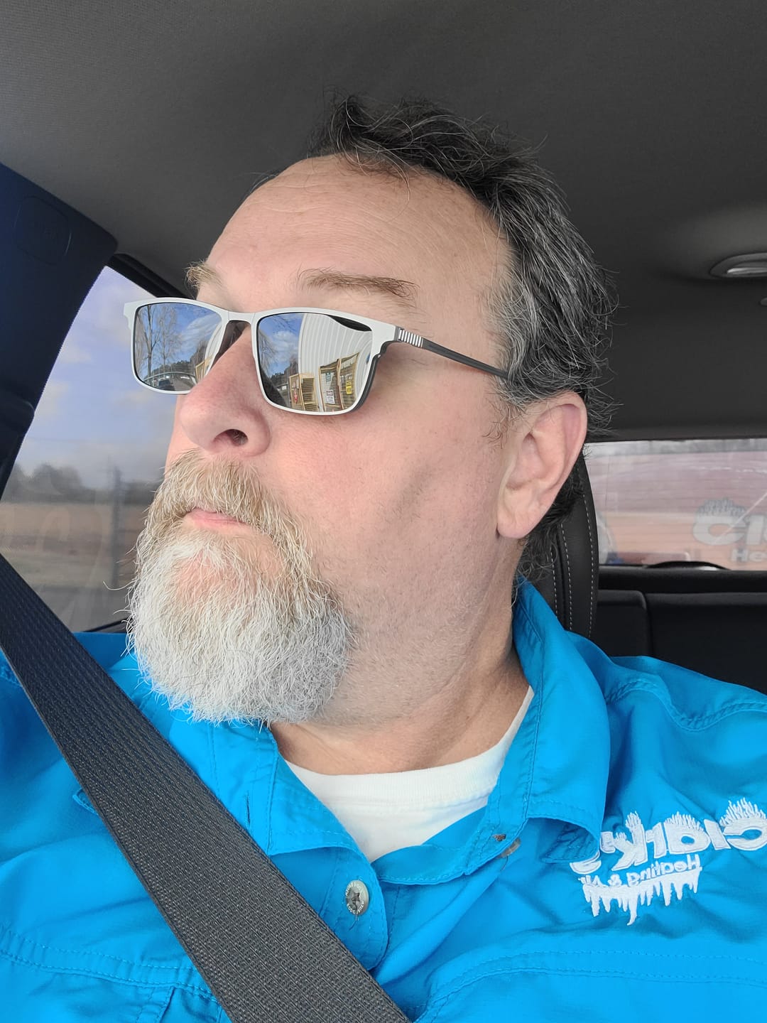 Customer photo review of Jensen | Magnetic Clip-on Eyeglasses Sunglasses | ZanyLen Best Sellers