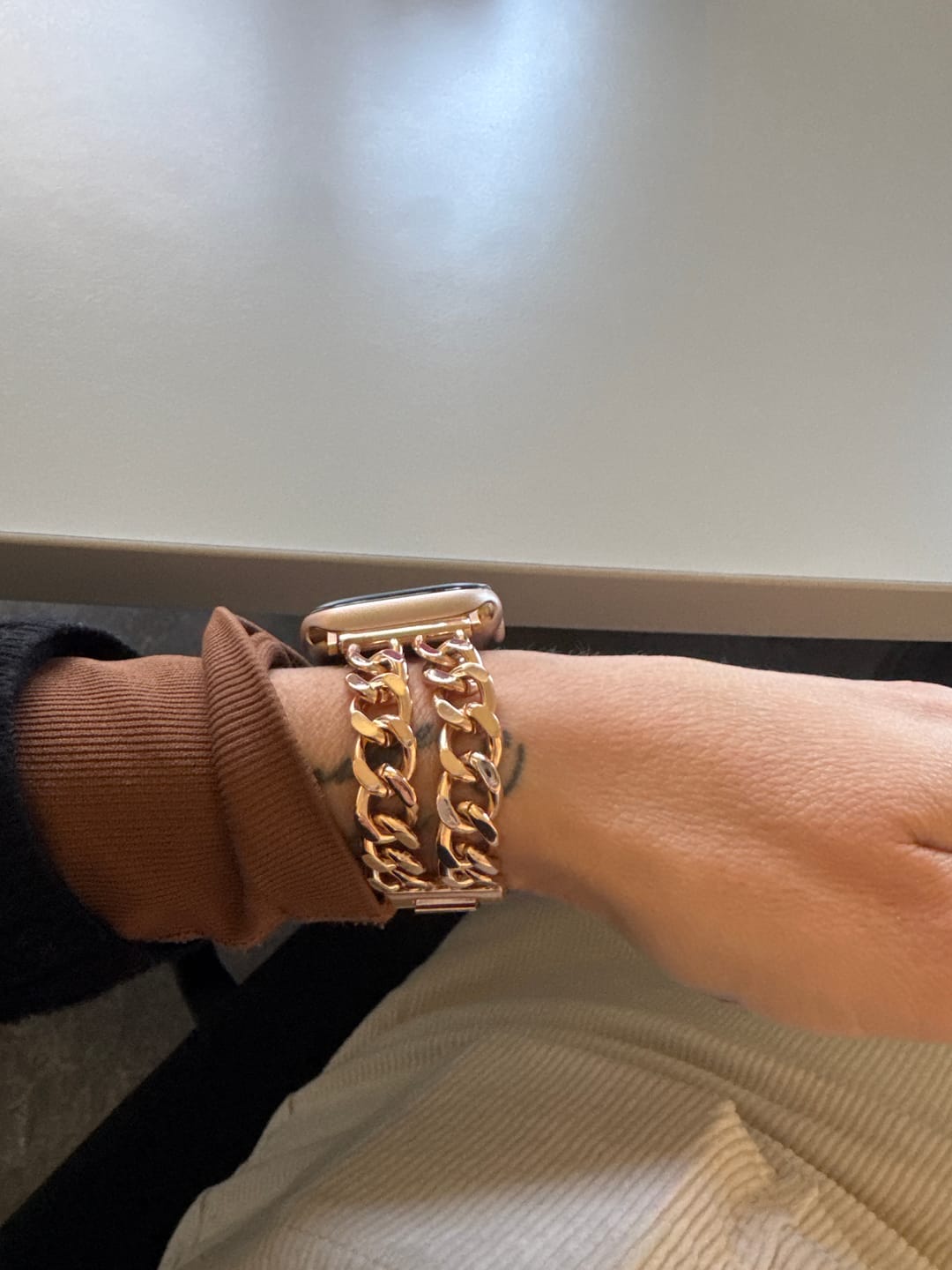 Customer photo review of Apple Watch Metallarmband "Josefin"