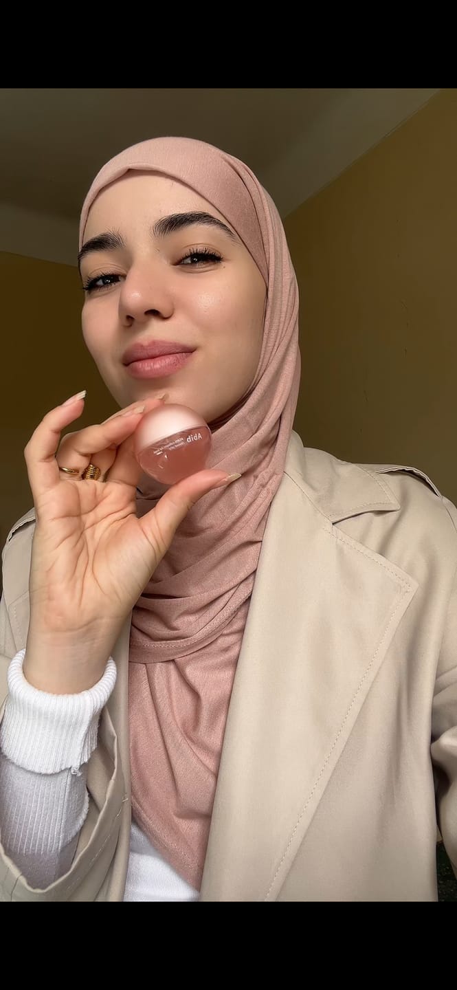 Customer photo review of PDRN Collagen Lip Mask Glazed Jelly