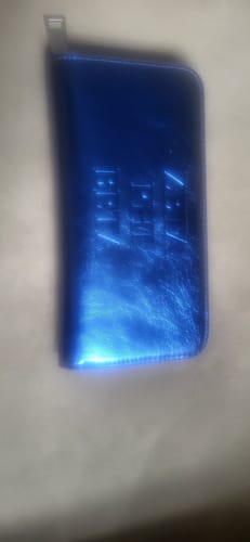 Customer photo review of Zeta Phi Beta Metallic wallet