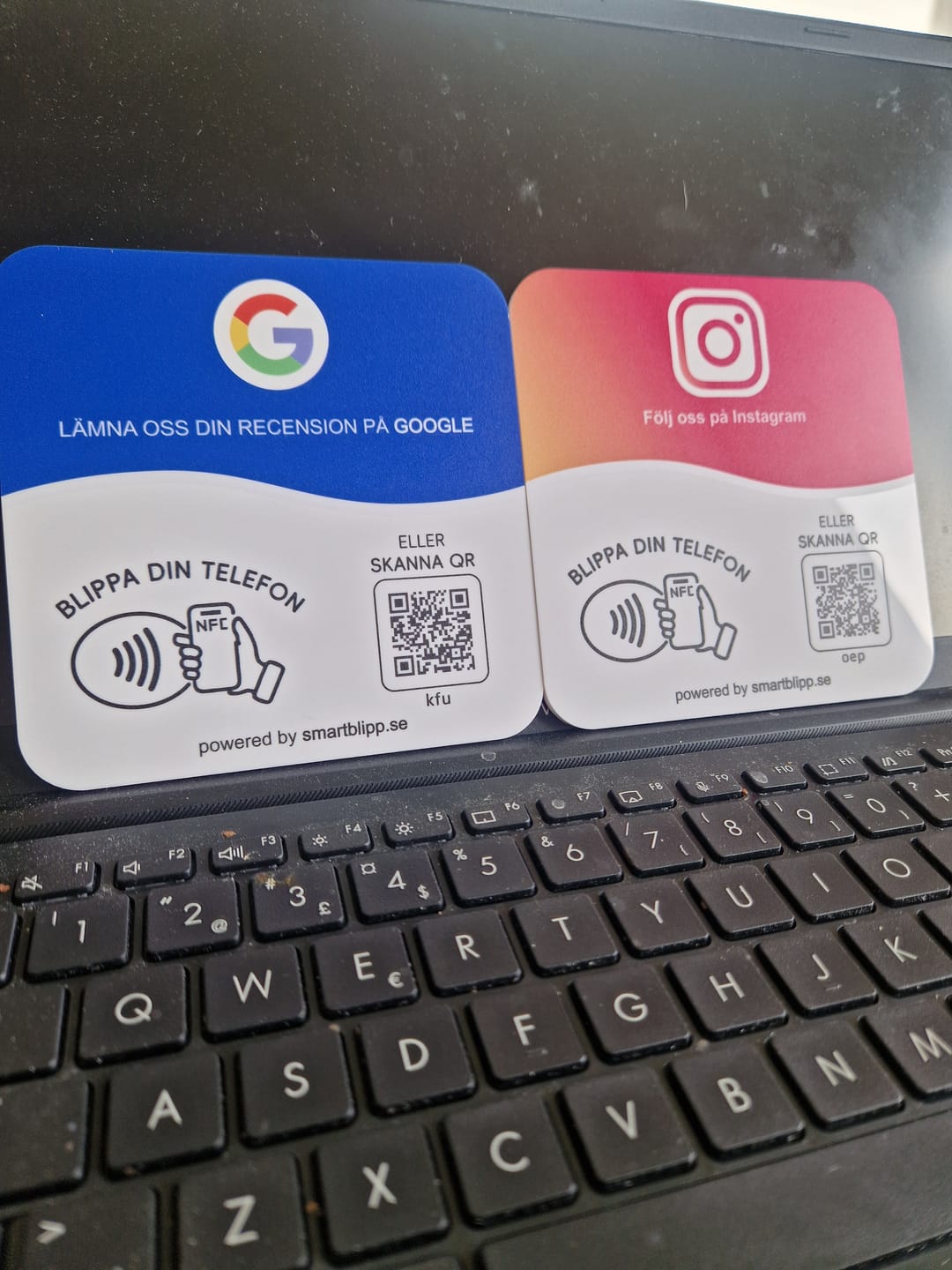 Customer photo review of Google Recensionsplatta NFC