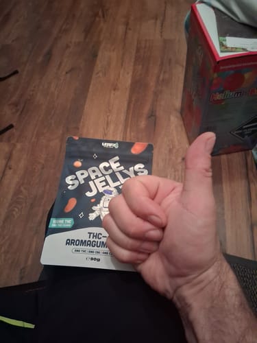 Customer photo review of THC Spacejellies Vollspektrum | 100mg THC | 20 Stk.