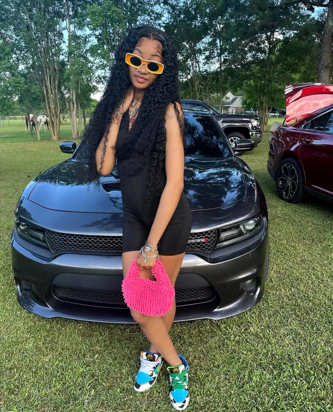 Customer photo review of MORE FACE 360 Glueless Wig Water Wave Invisi Drawstring Wear And Go Wig Quick Install Pre-Bleached And Pre-Cut HD Lace Human Hair Wigs Beginner Friendly