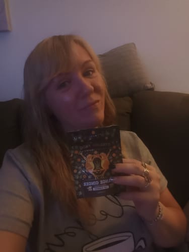 Customer photo review of BlueRazz Gummies, 10mg THC + 10mg CBD