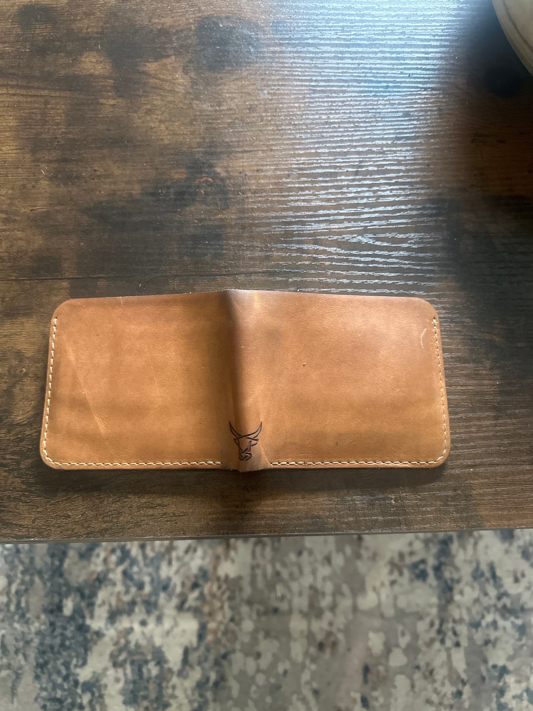 Customer photo review of Big Bend Bifold Wallet