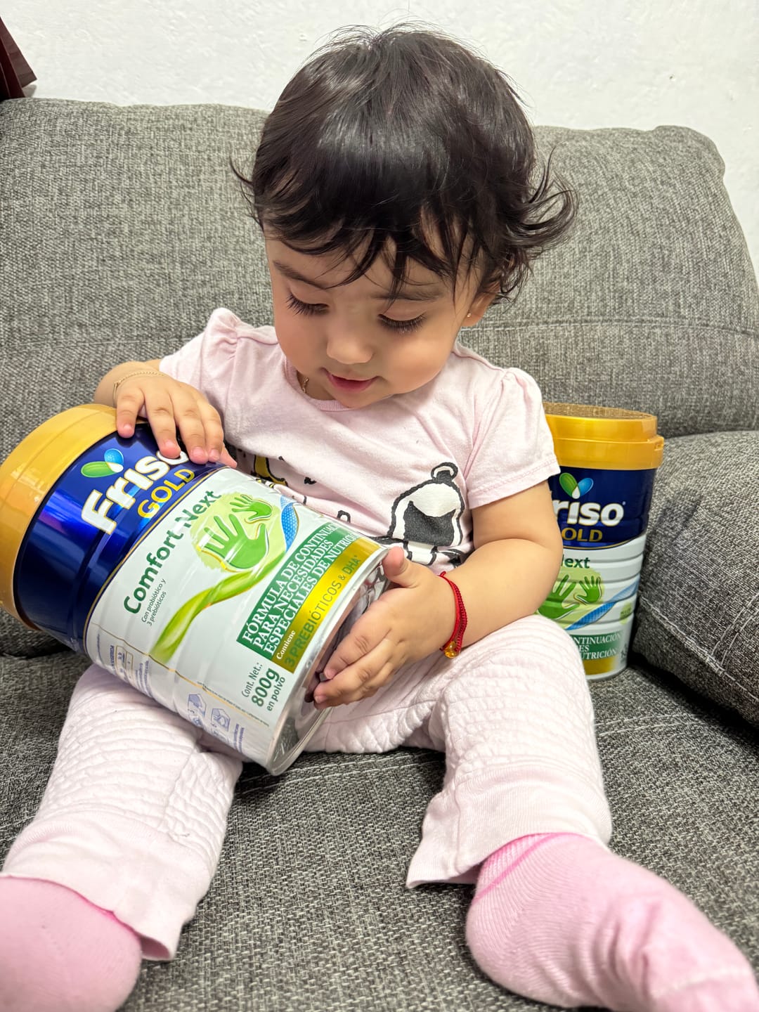 Customer photo review of Friso Gold Comfort Next (1 A 3 Años) Lata Pack 1.6 Kg
