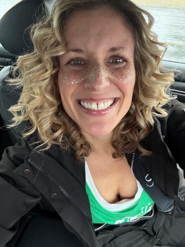 Customer photo review of Shamrock Speckles