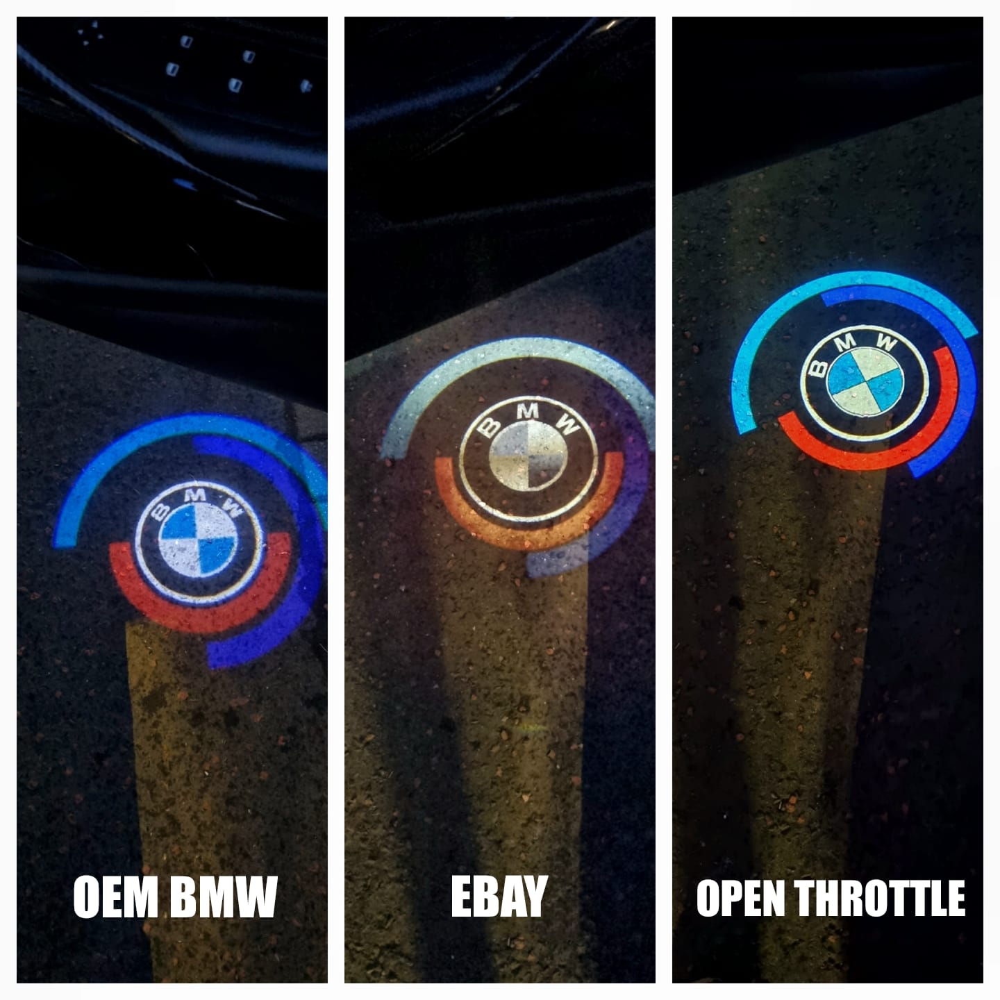 Customer photo review of BMW LED DOOR LIGHTS