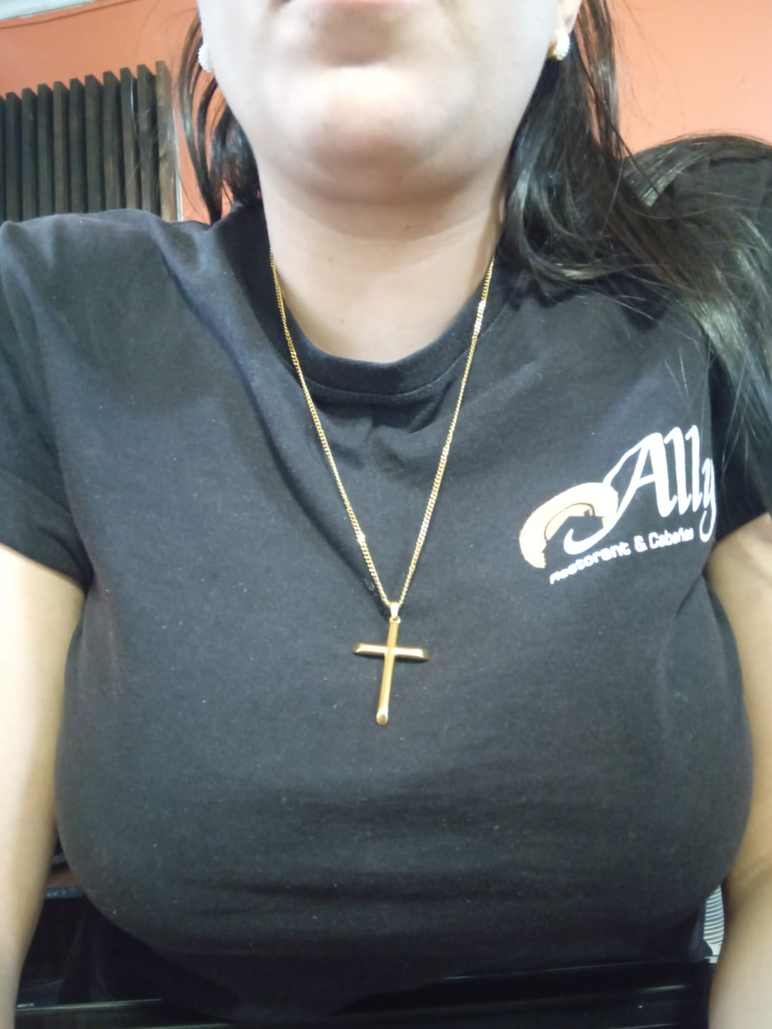 Customer photo review of Collar Eternity SS316L Elect. Oro 18k