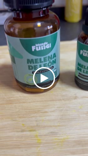 Customer video review of Melena de León Cápsulas + Gotas - Extracto Ultra Concentrado
