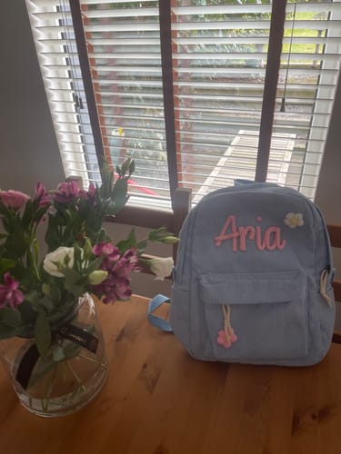 Claire R. review of KNIT & CARRY – Personalized Knitted Backpack image 1 out of 1