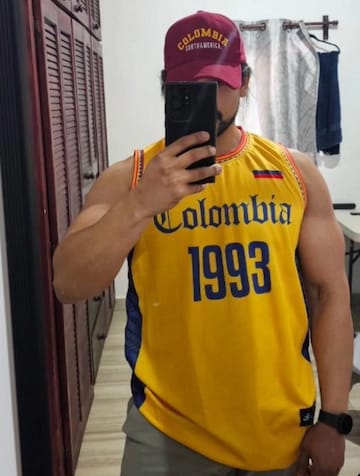 Customer photo review of Colombia Custom Basketball Jersey