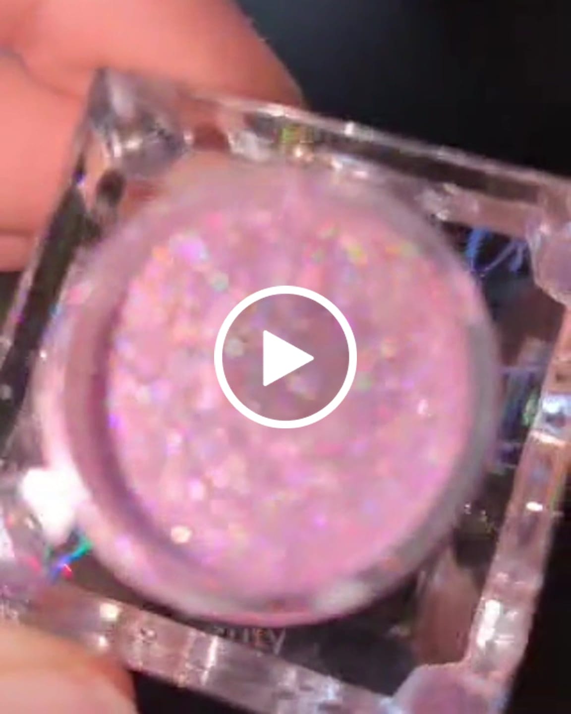 Customer video review of Multichrome holographic loose glitter pigment powder - Fusion