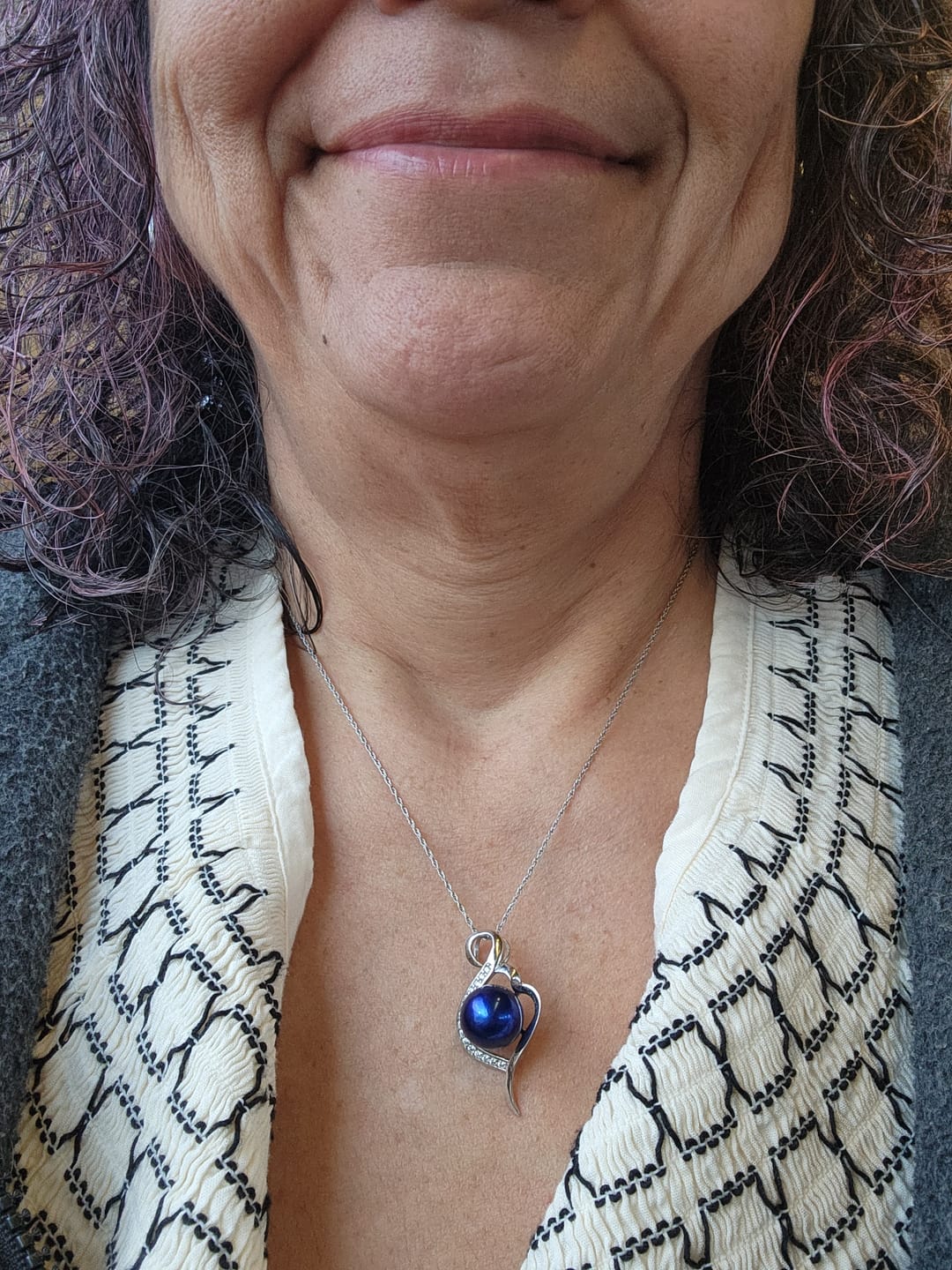 Customer photo review of Akoya Oyster - Edison Pearl 8+mm
