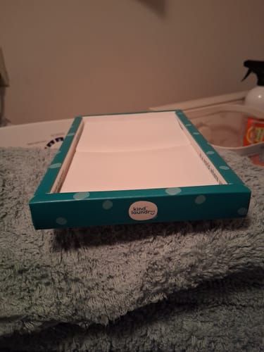 Customer photo review of Laundry Detergent Sheets