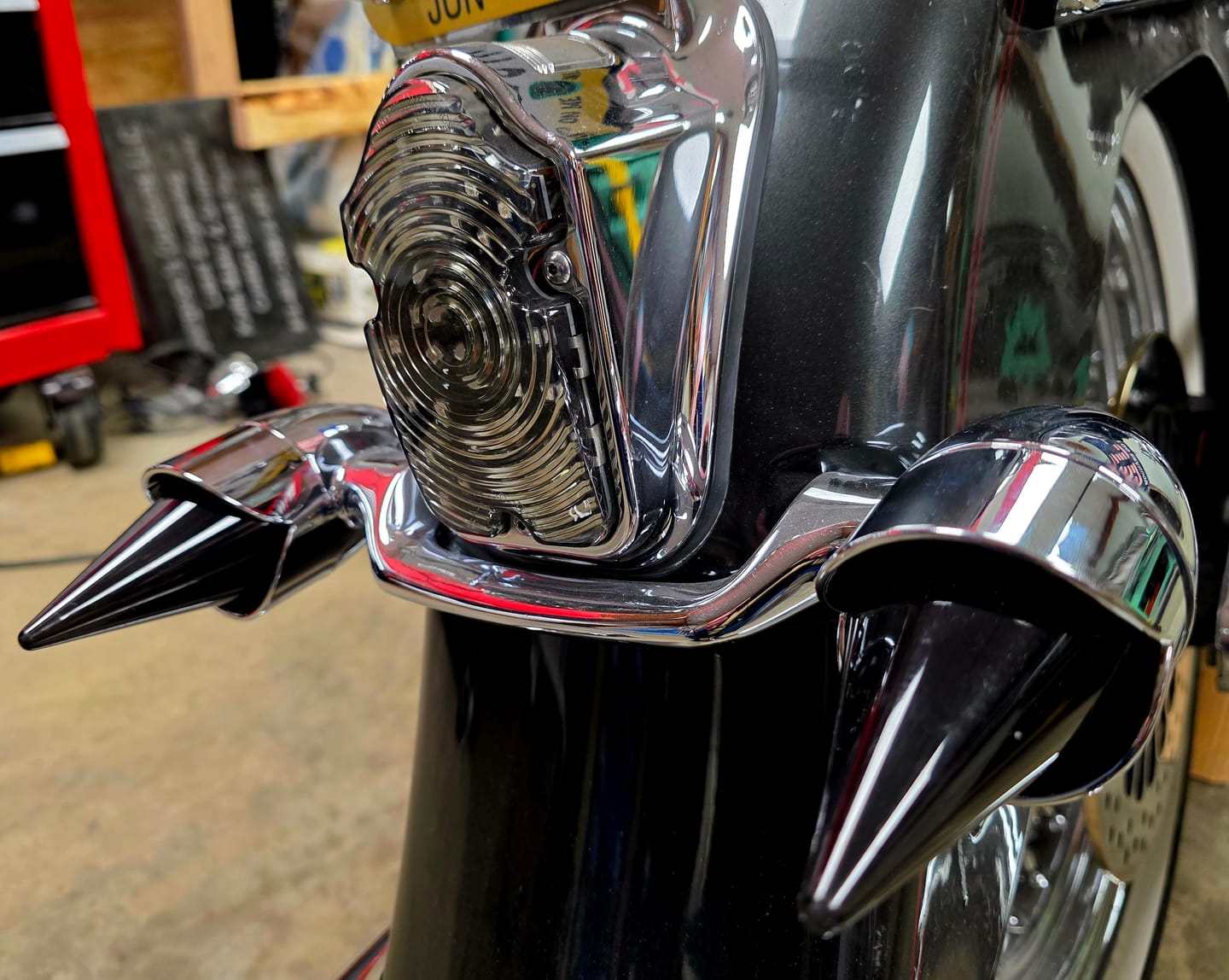 Customer photo review of Harley Davidson Turn Signal Lenses - Clip in Style