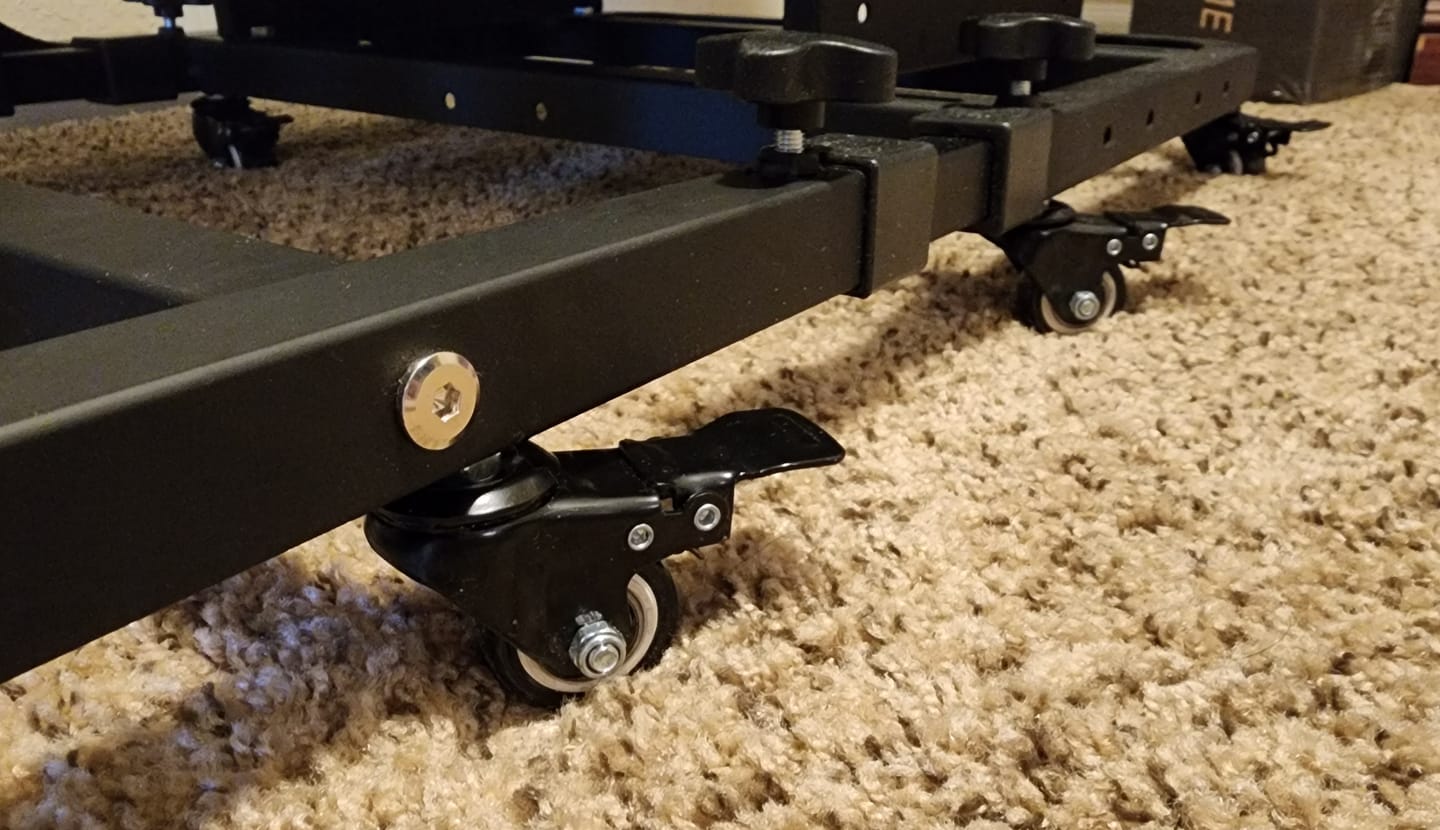 Customer photo review of Sim Racing Caster Wheels