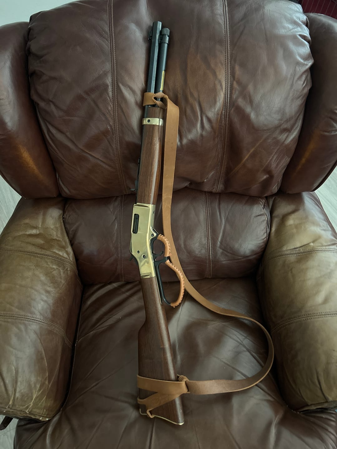 Customer photo review of No-Drill Universal Fit Rifle Sling