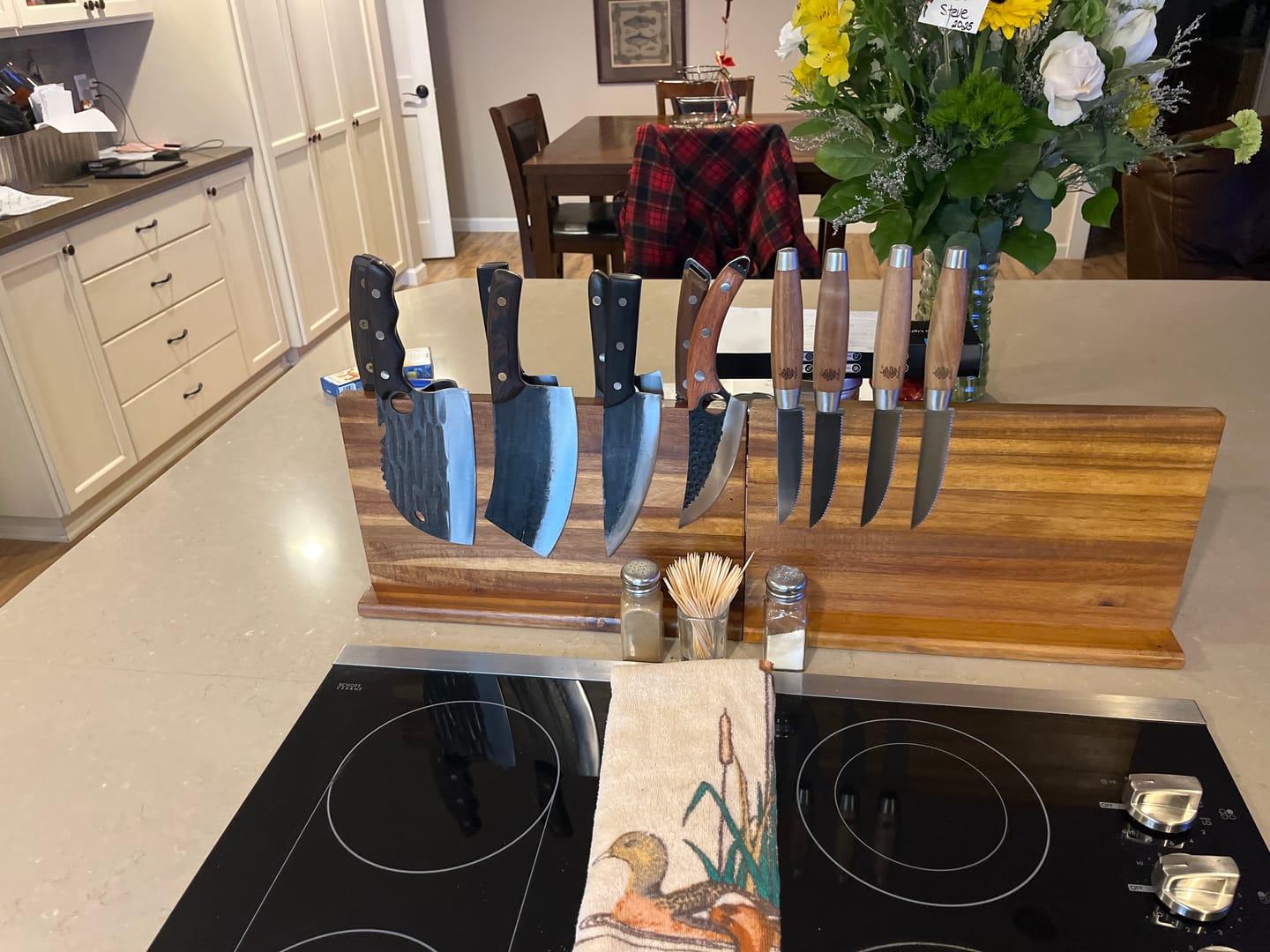 Customer photo review of Rustic Steak Knives