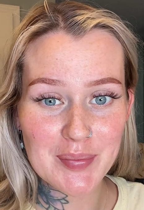 Customer photo review of Lash Bond & Seal - Black 10ml