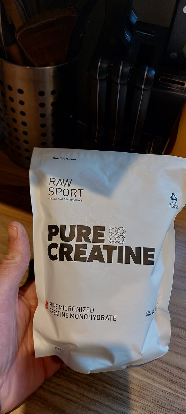 Customer photo review of Pure Creatine Monohydrate 500g