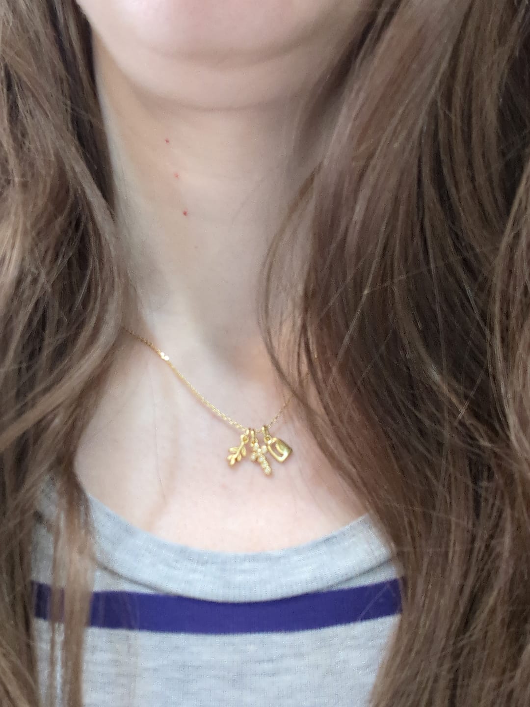 Customer photo review of Redeemed Necklace