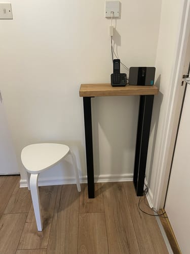 Customer photo review of Rustic Console Table  | 20cm Depth