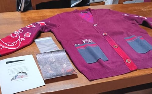 Customer photo review of Genshin Cardigan III Preorder