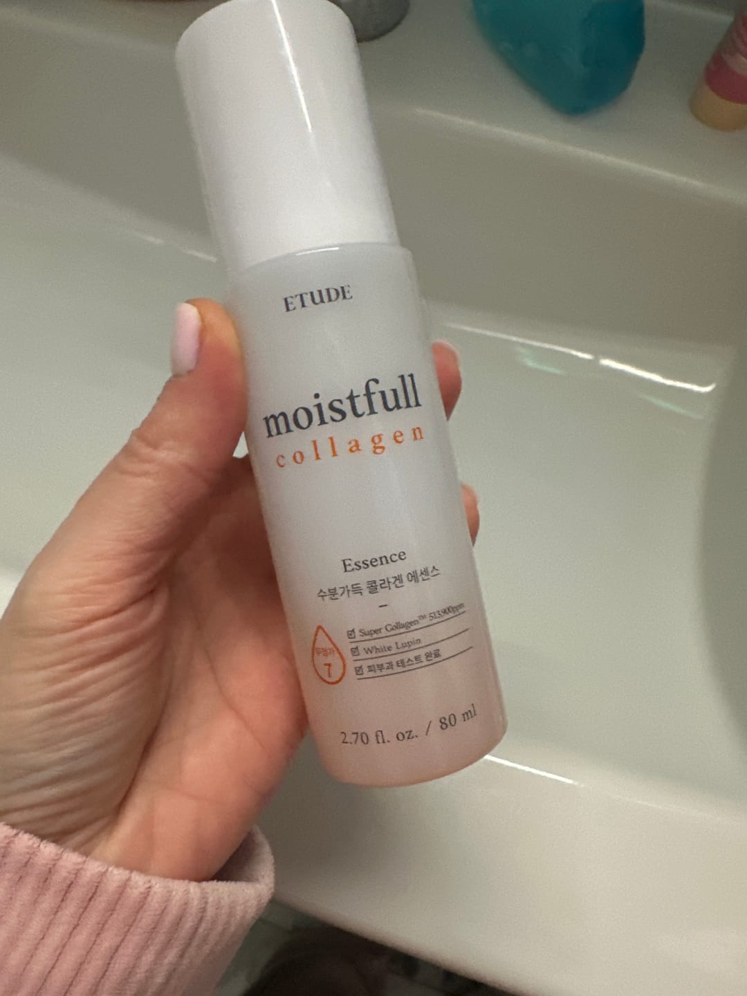 Customer photo review of Gaisīga esence sejai ar kolagēnu Etude House Moistfull Collagen Essence