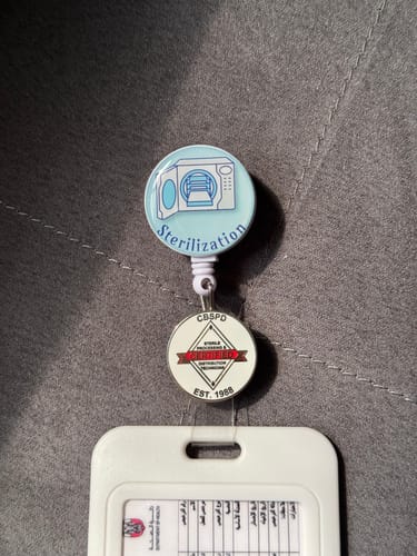 Customer photo review of Sterilization ID Badge