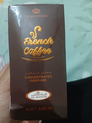 Customer photo review of Al-Rehab French Coffee Attar 6ml