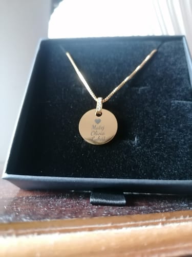 Customer photo review of Ogrlica: Stellar Names