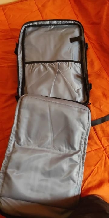 Customer photo review of Sac à Dos Cabine Avion 55x35x25