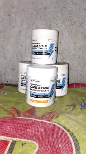 Customer photo review of Wellcore - Pure Micronised Creatine Monohydrate (307g, 83Servings) Tropical Tango