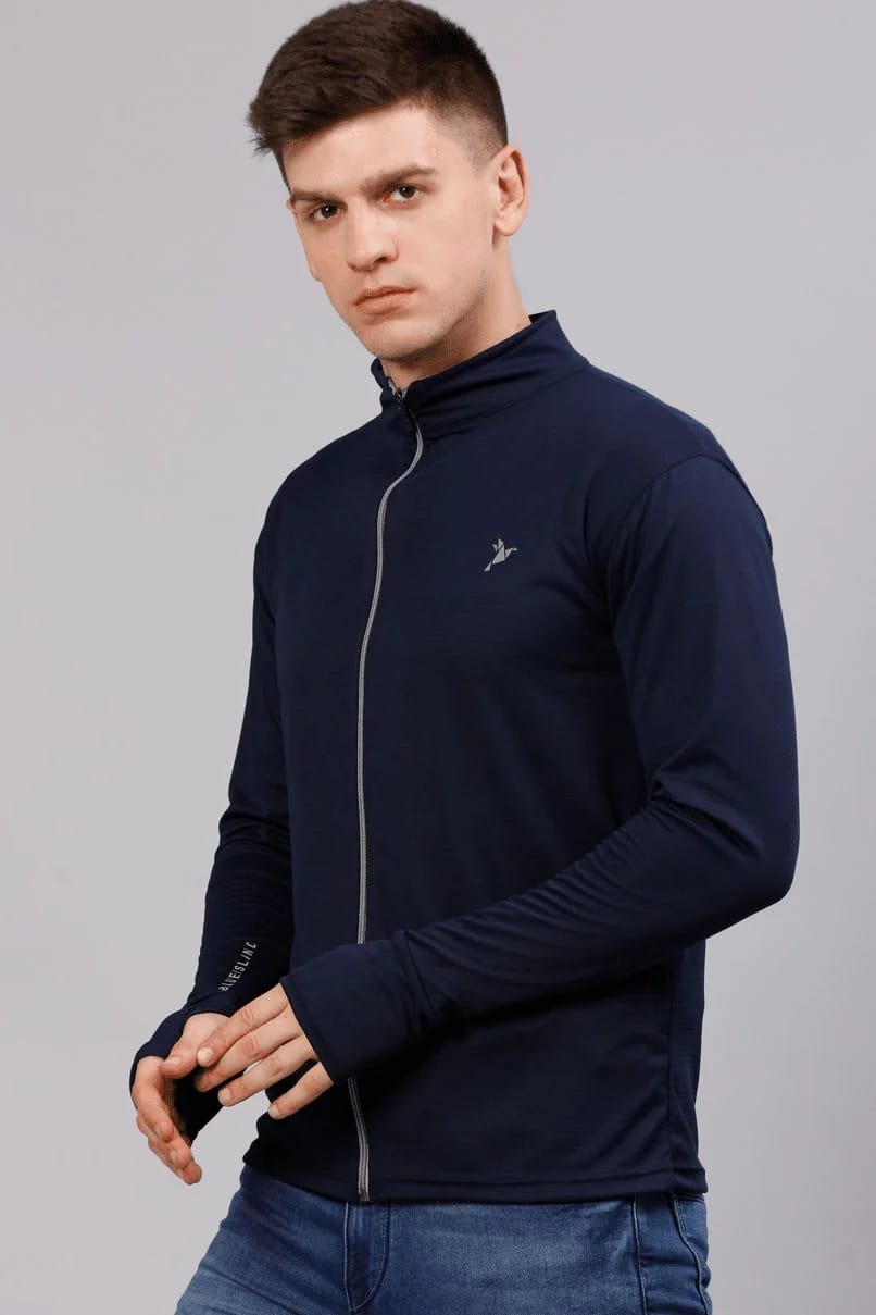 Customer photo review of Navy Blue - Sunblock Jacket
