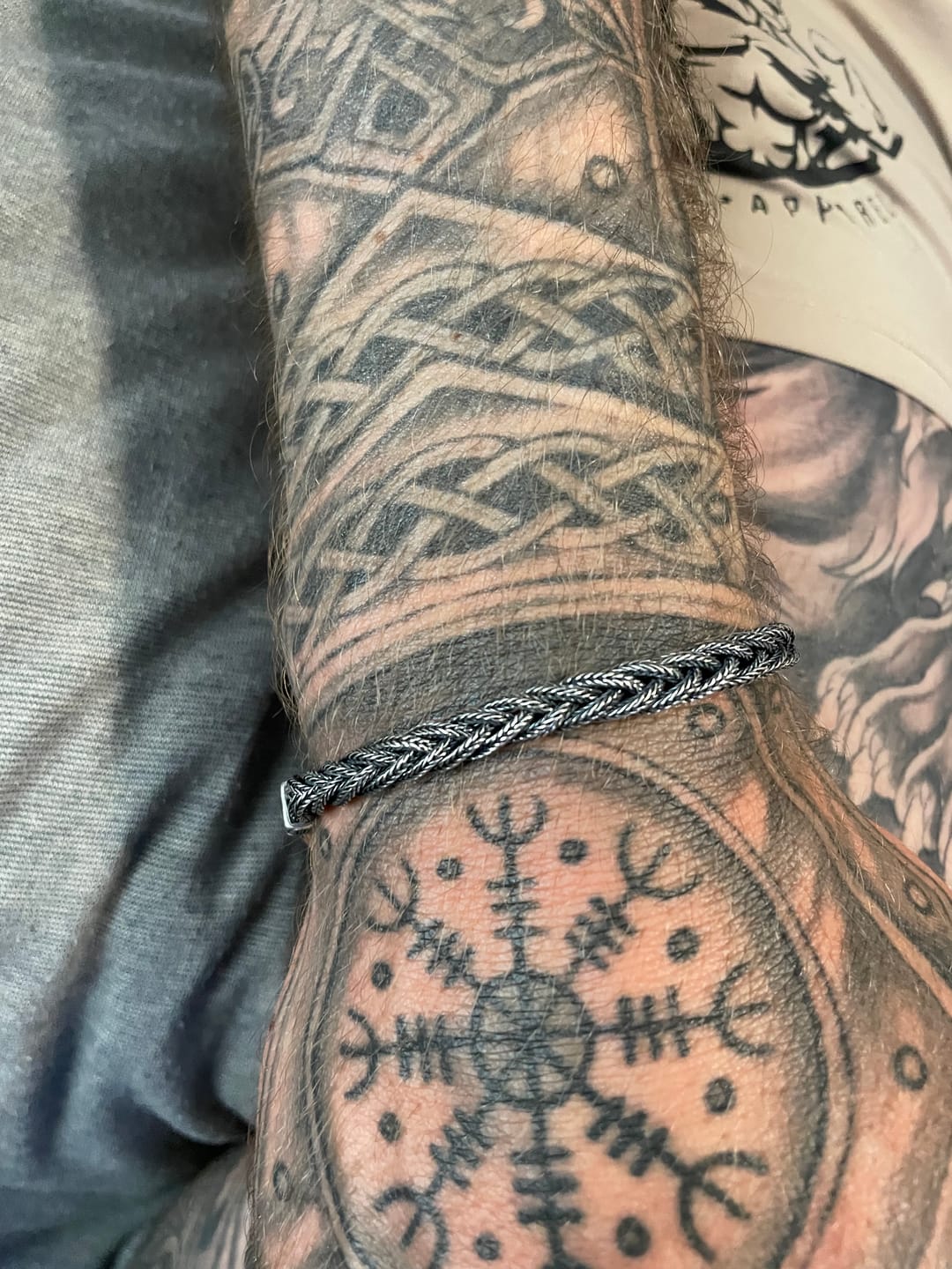 Customer photo review of WOVEN VIKINGS. - 925 STERLING SILVER