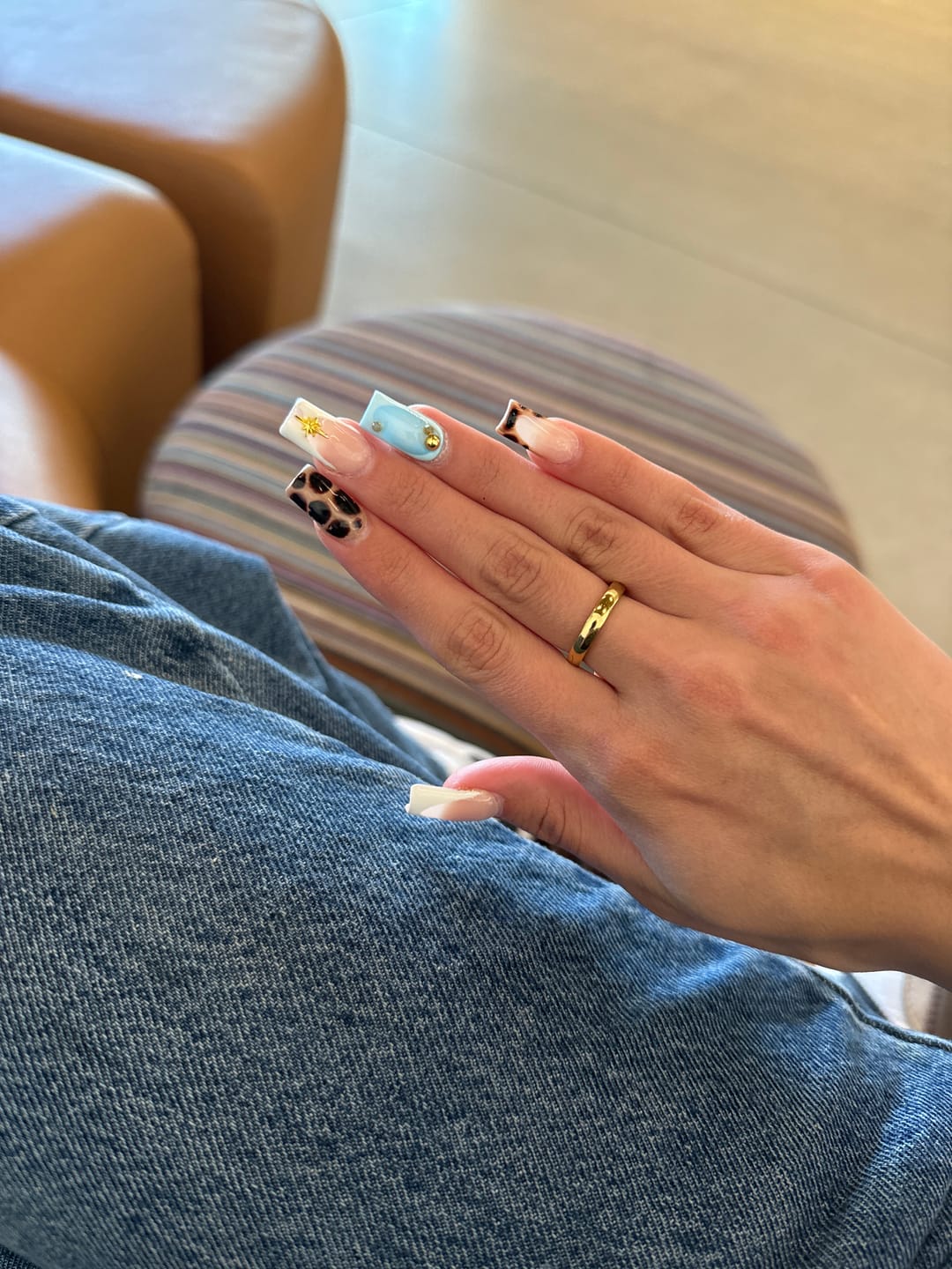 Customer photo review of Minimal Band Ring