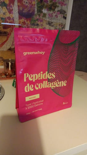 Customer photo review of Peptides de Collagène PEPTAN®