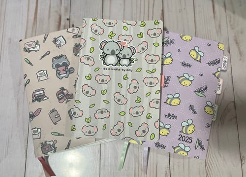 Customer photo review of Koala-Ty Time TRP 3-Month Daily Planner