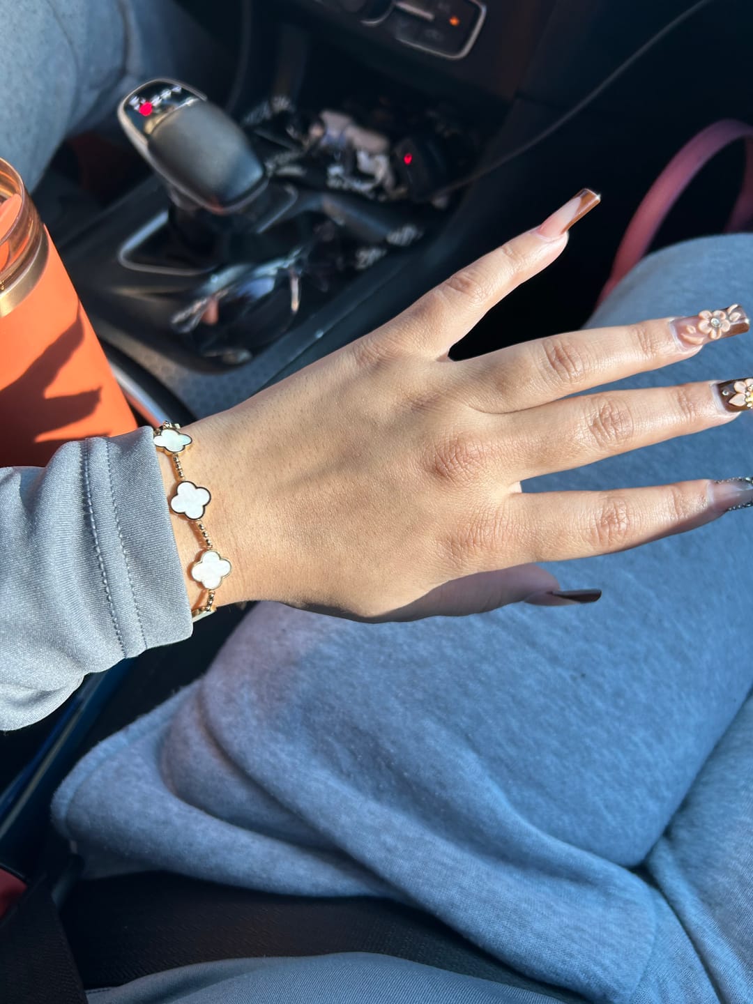 Customer photo review of Iced Lucky Pendant Necklace