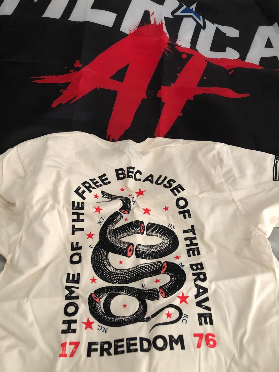 Customer photo review of Home Of The Free Because Of The Brave