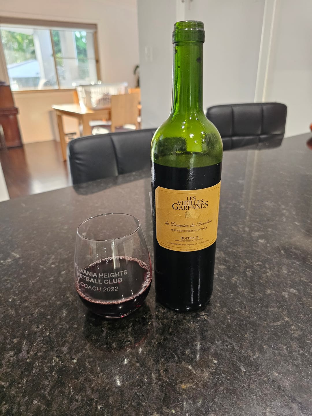 Customer photo review of Vignoble Boudon 'Les Vielles Garennes' Bordeaux 2018
