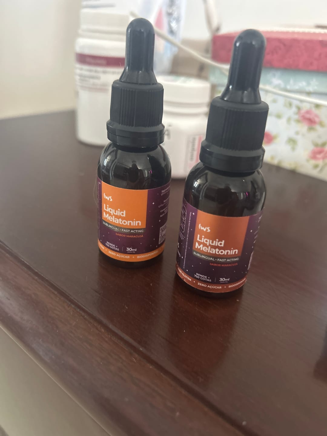 Customer photo review of Kit 03 Melatonina Líquida IWS Maracujá
