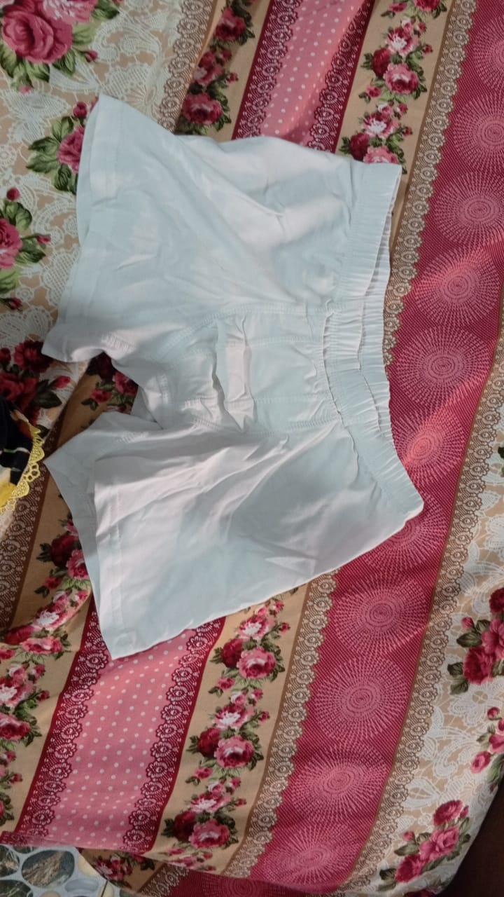 Customer photo review of Astronut Men's Boxer Shorts Galaxy Blue With Geni-Tech Pouch