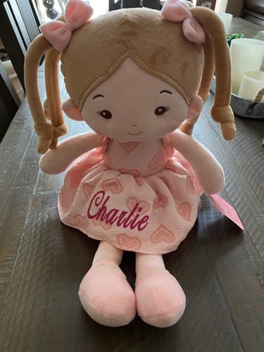 Customer photo review of Personalized Sweetheart Girl - Light