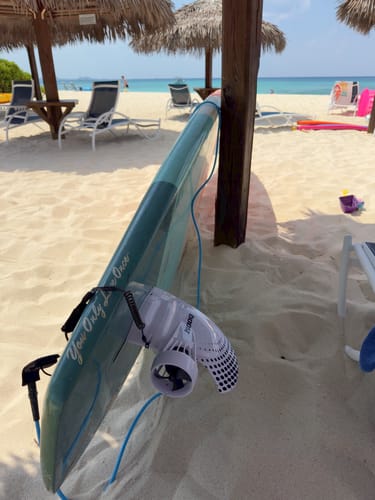 Customer photo review of Boost Fin Travel Bag